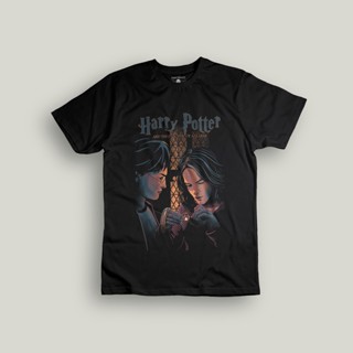 เสื้อยืด พิมพ์ลายภาพยนตร์ Harry Potter and the Prisoner of Azkaban สีดํา_07