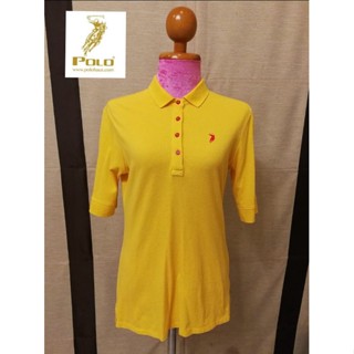 POLOHAUS Brand_2nd hand เสื้อโปโลแขนสั้นผ้าฝ้าย 💯​%/ Size​ M / แท้มือสองกระสอบนำเข้า​