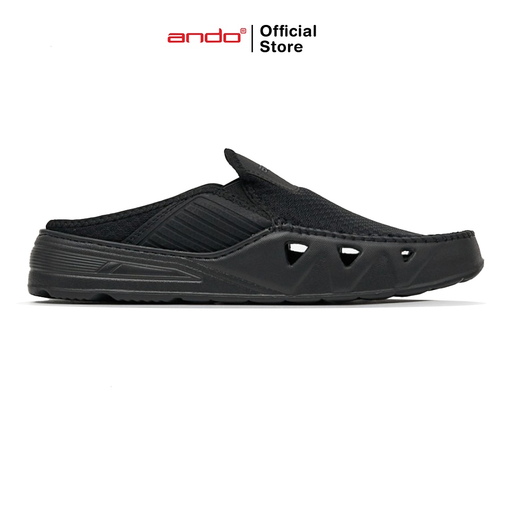 Ando Official Mens Shocker Sneakers - สีดํา