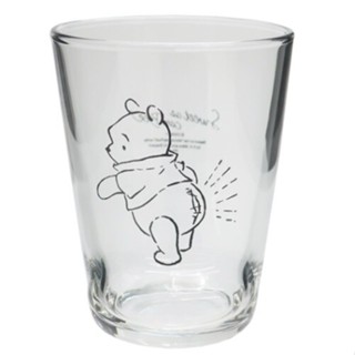 Winnie the Pooh Socks Glass S Fluffy Pooh Sideways