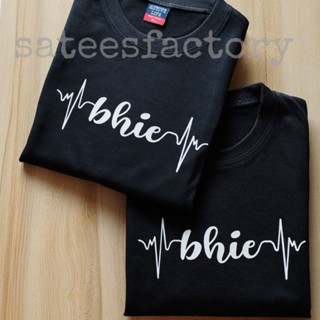 2PCS-SET BHIE HEART BEAT COUPLE TSHIRT MAKAPAL COTTOM_02