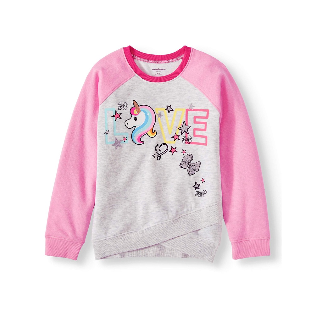เสื้อสเวตเตอร์ Jojo Siwa Unicorn Colorblock