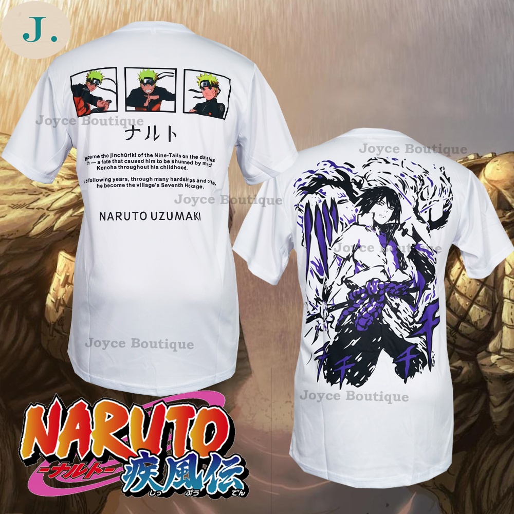 火影忍者 Naruto shippuden Sasuke Jersey Tshirt NARUTO UZUMAKI Manga Anime T-Shirt T Shirt Baju Shirts Short Sleeve_07