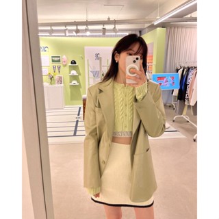 [SR-STUDIO] Grove 22 เสื้อแจ็กเก็ตสูทหนัง ทรงหลวม สไตล์เกาหลี แฟชั่นฤดูใบไม้ร่วง ฤดูหนาว
