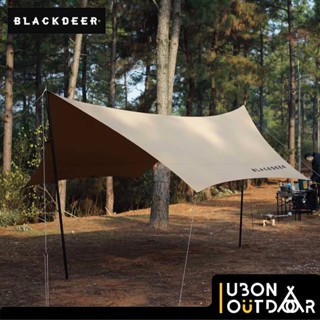 ทาร์ป BLACKDEER nest cotton hexagon tarp 420 sand brown