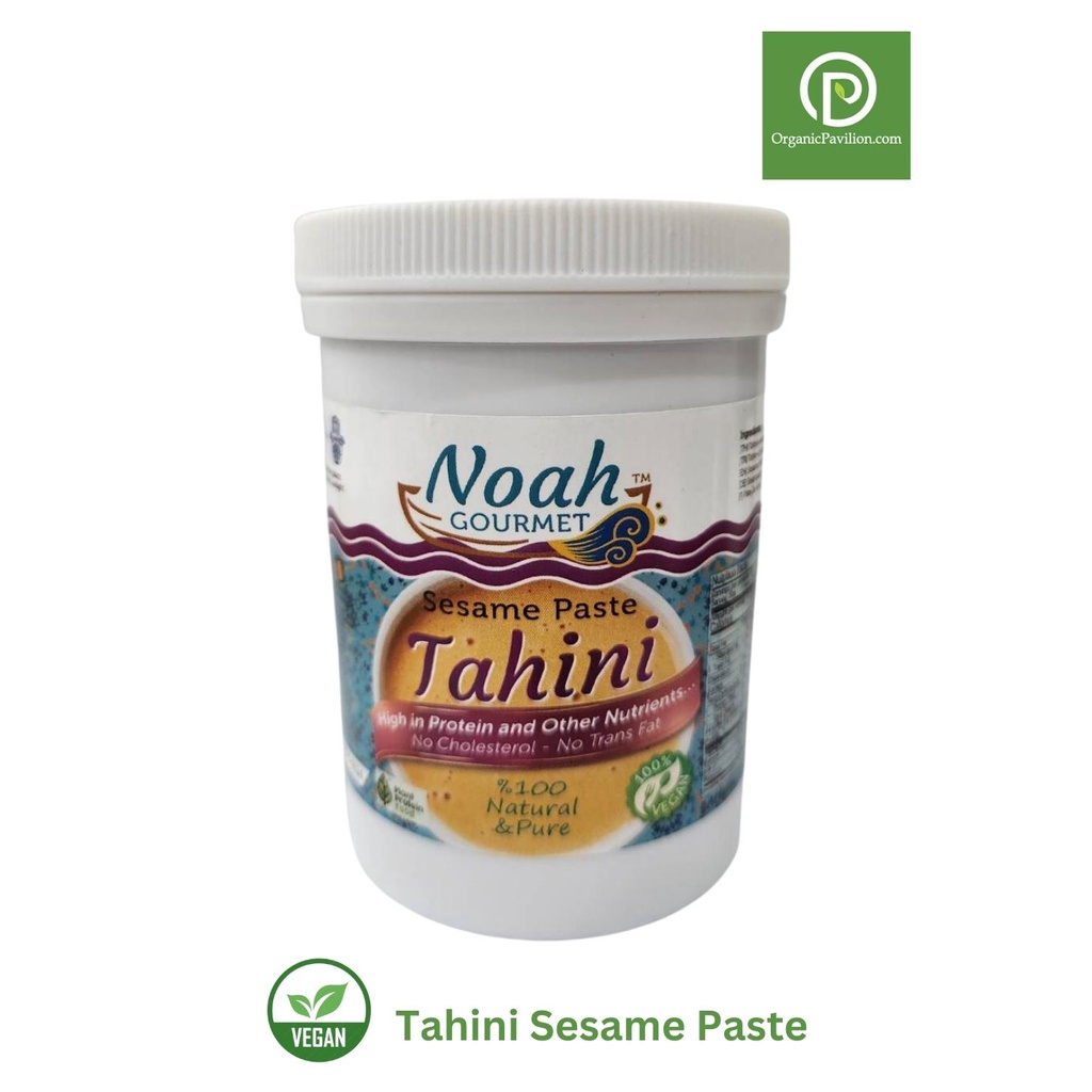 Noah Gourmet ครีมงาขาวบด 100% Tahini Sesame Paste 100% Natural &amp; Pure (525g or 1000g)