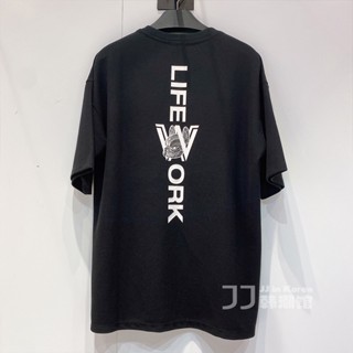 Lifework ใหม่ เสื้อยืดลําลอง แขนสั้น พิมพ์ลาย ทรงหลวม เข้ากับทุกการแต่งกาย แฟชั่นสําหรับผู้ชาย และผู้หญิง