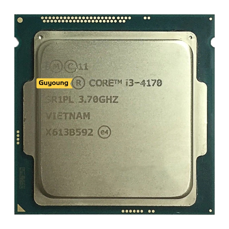 โปรเซสเซอร์ Core i3-4170 i3 4170 3.7 GHz ใช้แล้ว Dual-Core Quad-Thread CPU 3M 54W LGA 1150