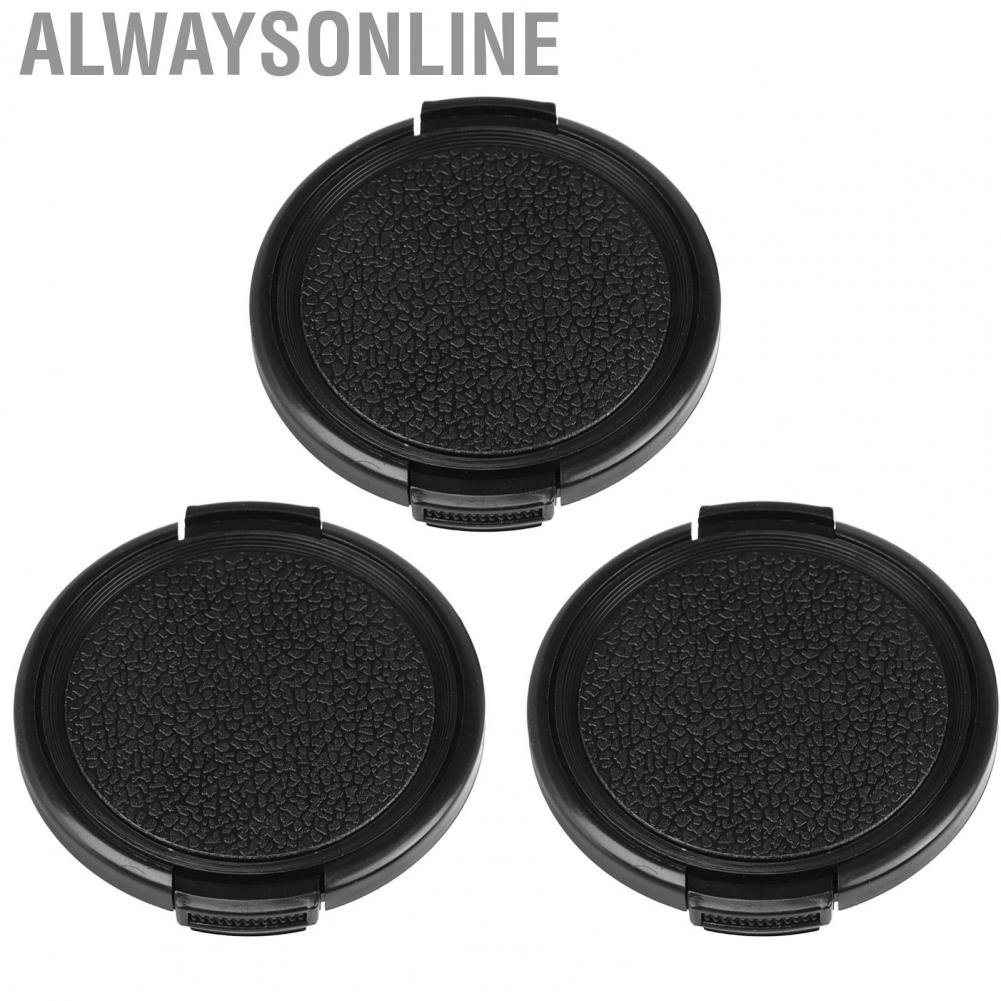3PCS Camera Lens Snap Fastener Design 55MM Camera Lens