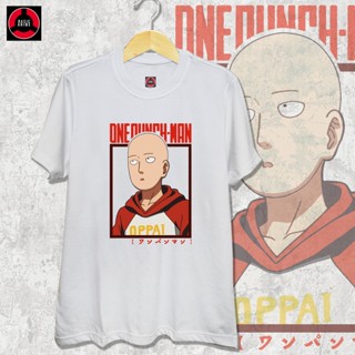 Basic Anime One Punch Man - Saitama Straight Face Anime Shirtเสื้อยืด_07