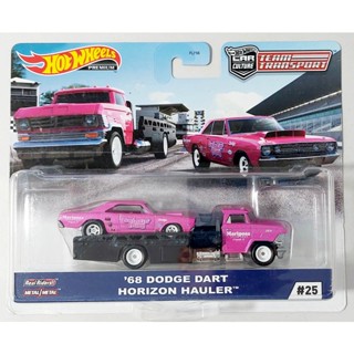 F18 โมเดลรถฮอตวิล รถโตโยต้าแวน ขนาดเล็ก Diecast Car Model Hot wheels 🔆 68 DODGE DART HORIZON HAULER ใหม่ พร้อมส่ง