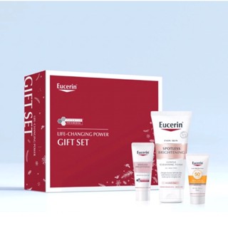 SETคุ้ม❗️ EUCERIN Gift Spotless Brightening Foam 50g Spotless Brightening Serum 7ml Sun Spotless Brightening 7ml