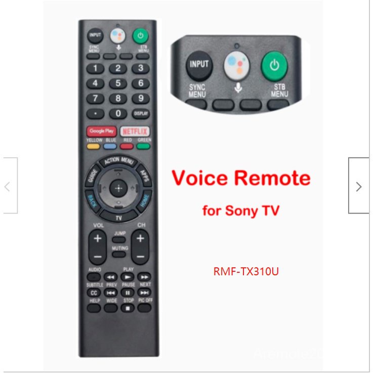 Sony Bluetooh Magic Voice รีโมทคอนโทรลสําหรับ RMF-TX310U TX220U 149345211 149345212 ทีวี LCD อัจฉริยะเข้ากันได้กับสมาร์ท KD-55X750F KD55X751F 55X751F