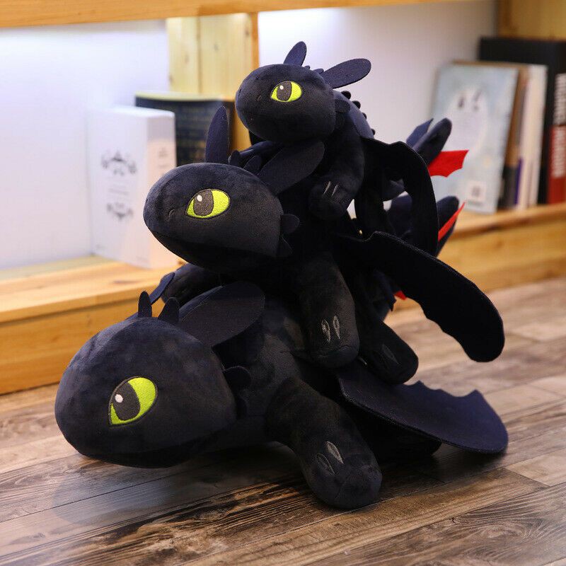 ตุ๊กตา เขี้ยวกุด ตุ๊กตามังกร How to Train Your Dragon ของเล่นสําหรับเด็ก เหมาะกับของขวัญวันเกิด