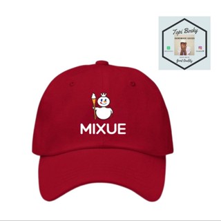 หมวกเบสบอล MIXUE พรีเมี่ยม คุณภาพสูง