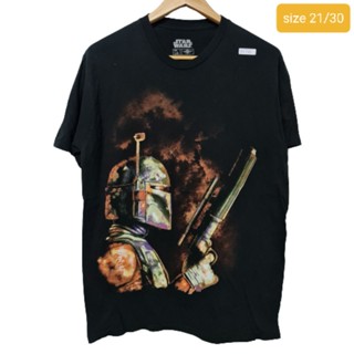 STAR WARS เสื้อยืดวินเทจ เสื้อมือ 2 สภาพดี ป้ายStar Wars_04