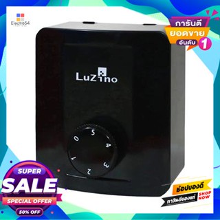 Ceiling สวิตช์ผนังพัดลมเพดาน 5 ระดับ LUZINO รุ่น 83C-BK สีดำWall Switch Ceiling Fan 5 Levels LUZINO Model 83C-BK Black