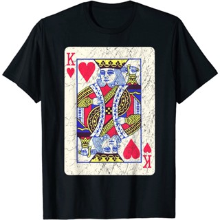 เสื้อยืด   King Of Hearts Poker Playing Card Apparel for Poker Players T-Shirt_07