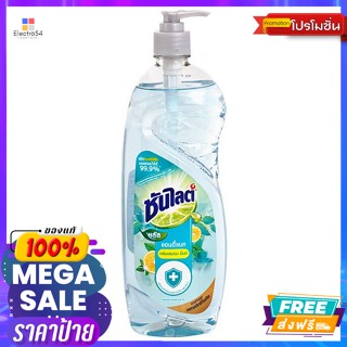 Sunlight ซันไลต์ พลัส แอนตี้แบค น้ำยาล้างจาน แบบขวดปั๊ม 750 มล. Sunlight Plus Antibac Dishwashing Liquid Pump Bottle 750