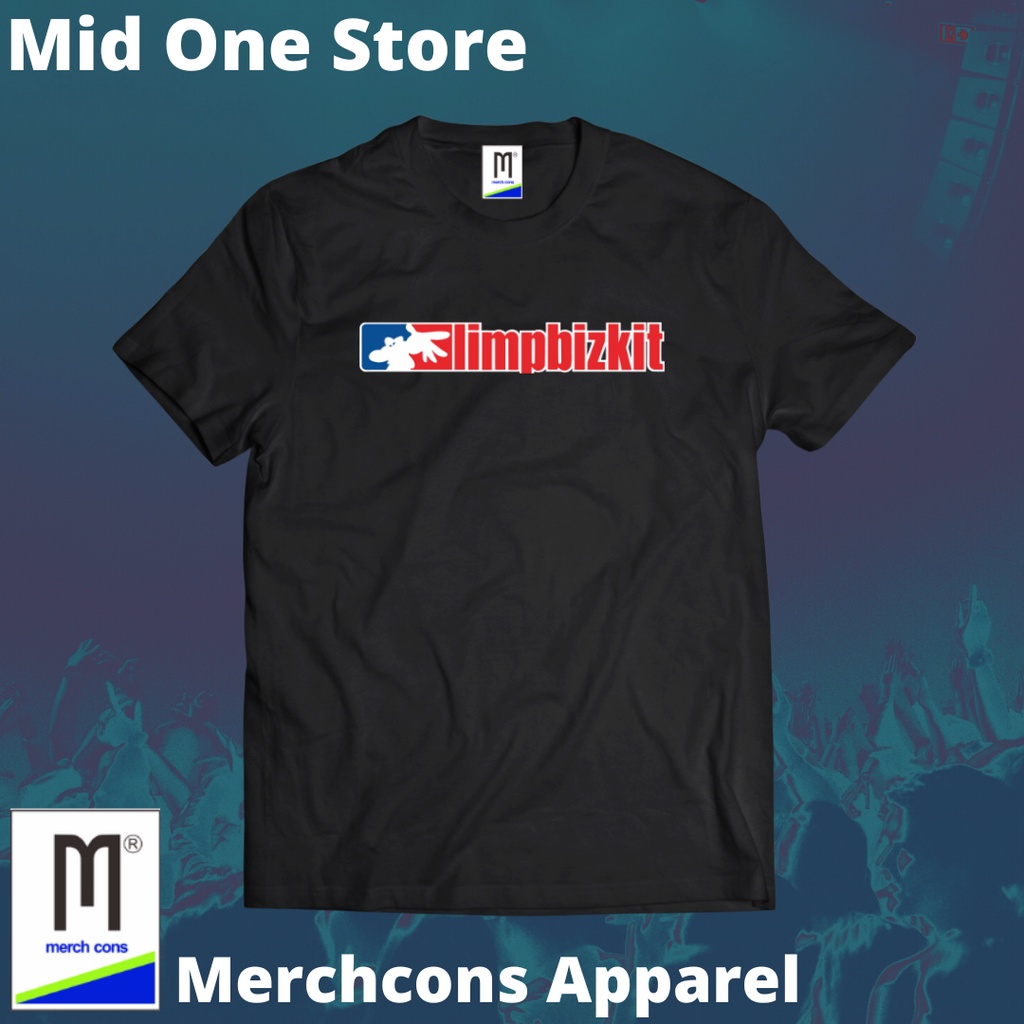 MOD159 / LIMPBIZKIT BAND T-SHIRT TAG MERCHCONS OUTER SIZE / DISTRO MUSIC T-SHIRT