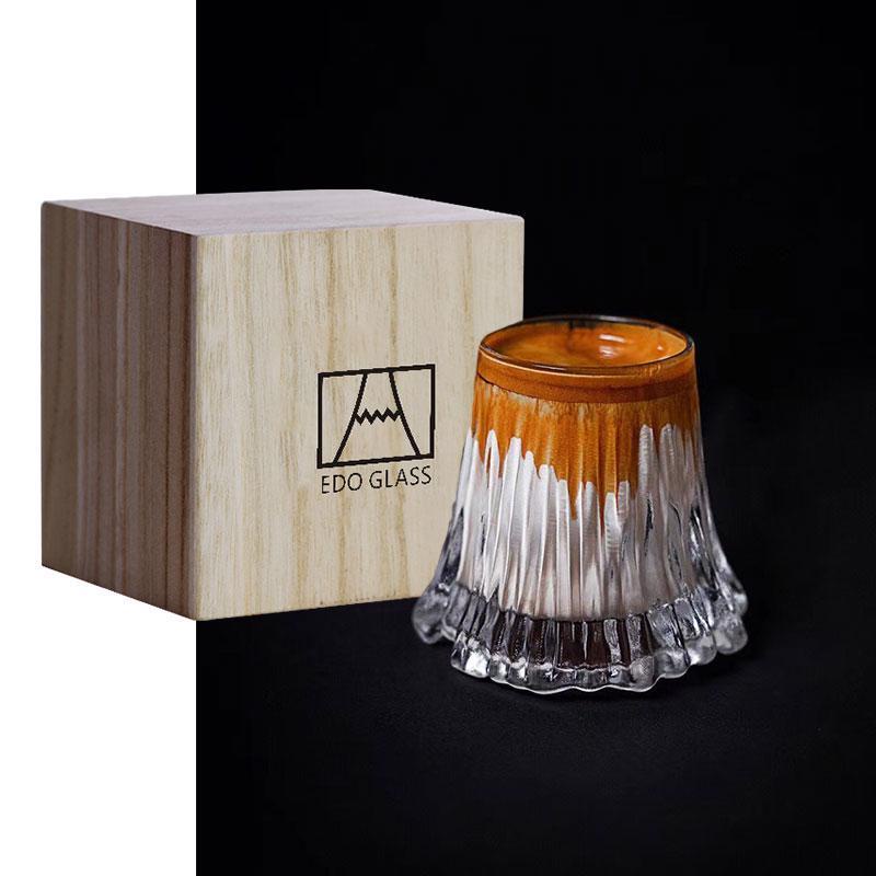 ♤☂✙Little Red Book Coffee God แนะนำ / Flame Mount Fuji Volcano Cup Dirty Coffee Cup แก้วไวน์ Dirty C