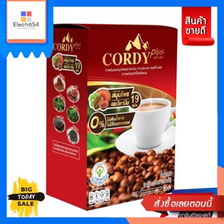 Cordy Plus(คอร์ดี้พลัส) Cordy plus coffee กาแฟ คอร์ดี้ พลัส อ.วิโรจน์ 1 กล่อง 10 ซอง (120 กรัม) Cordy plus coffee, Cordy