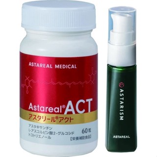 Set Astarism 30 ml ซีรัม + AstaReal ACT 60 เม็ด อาหารเสริม