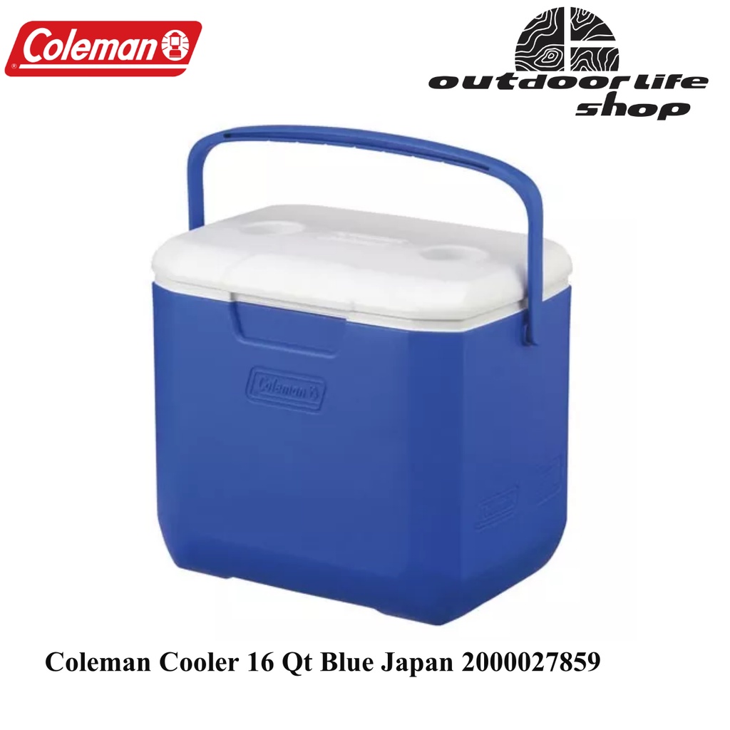 กระติกน้ำ Coleman Cooler 16 Qt แดง/น้ำเงิน