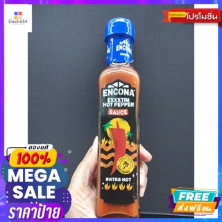 Encona Extra Hot Pepper Sauce  ซอสจิ้ม และปรุงอาการ รสพริกไทย แบบ เผ็ดมาก ออนโคนา 142 กร