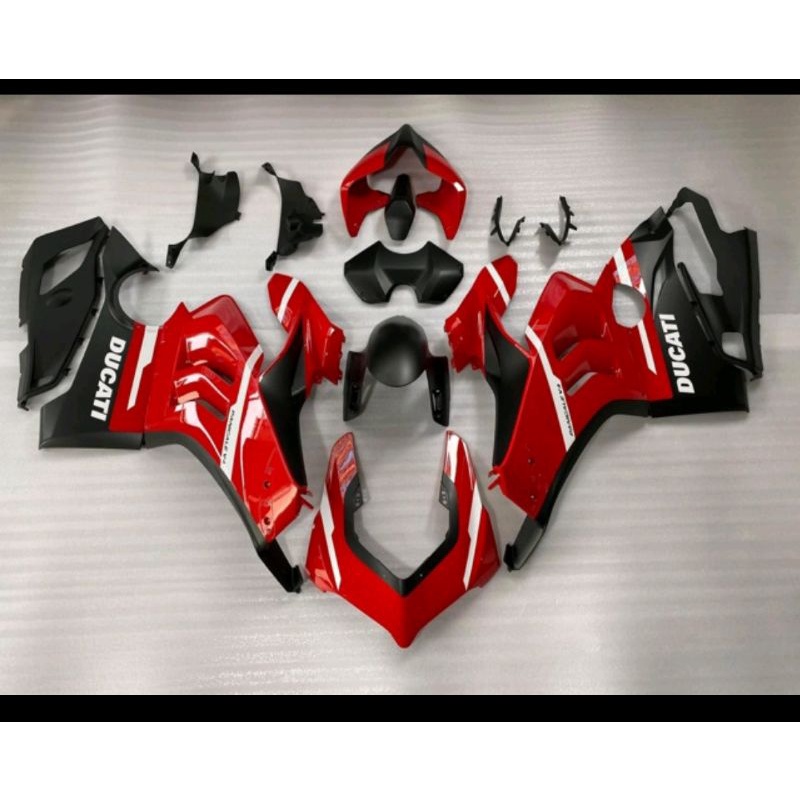 แฟริ่ง ducati v4 v4s ชุดสีรถ ducati panigale v4s V4 V4S เปลือกรถบิ๊กไบค์ เฟรมรถบิ๊กไบค์ แฟริ่ง ducat