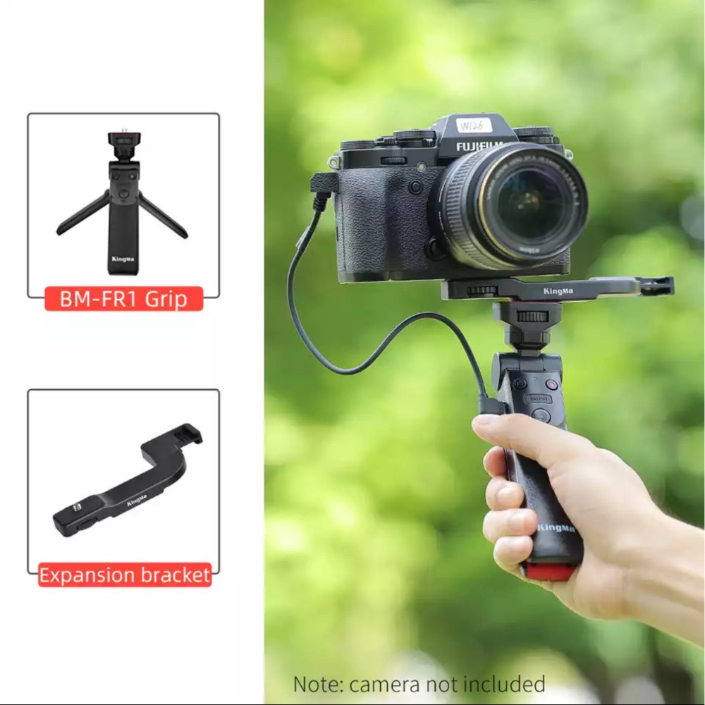 Kingma Sony / Canon / Panasonic / Fujifilm Camera Hand Grip Vlog Multi-funtion Remote Control Selfie Stick Vlogging Grip