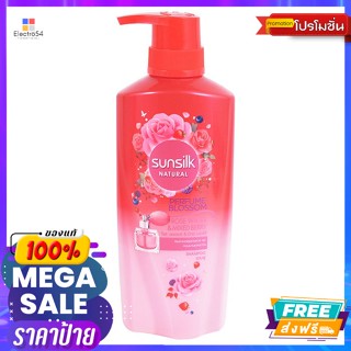 Sunsilk(ซันซิล) ซันซิล เนเชอรัล เพอร์ฟูม บลอสซัม กลิ่นโรส วอเตอร์&amp;มิกซ์ เบอร์รี่ แชมพูสระผม.. Sunsilk Natural Perfume Bl