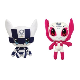 ของเล่นตุ๊กตา Tokyo Olympic Games Mascot Miraitowa สําหรับเด็ก