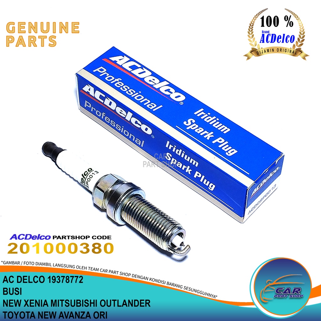 IRIDIUM SPARK PLUG ใหม่ SENIA OUTLANDER TOYOTA ใหม่ AVANZA AC DELCO IXEH20TT