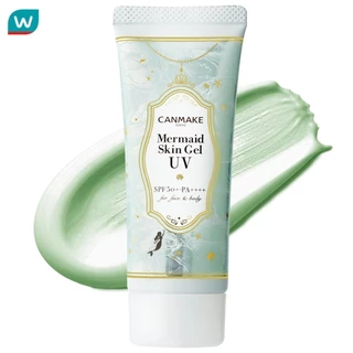 Canmake แคนเมค ครีมกันแดด เมอร์เมด สกิล เจล ยูวี SPF50+ PA++++ 40ก. C01 ซิก้า มิ้นท์