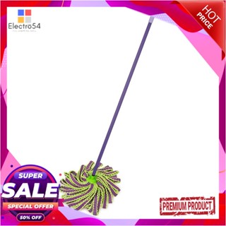 MICROFIBER ไม้ม็อบไมโครไฟเบอร์หัวจุก BE WISH VIZA 4 นิ้ว สีม่วงMICROFIBER CORK MOP BE WISH VIZA 4" PURPLE