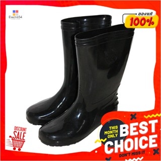 RUBBER รองเท้าบูท PIPES สูง 12 นิ้ว เบอร์ 11.5 สีดำRUBBER BOOTS PIPES 12IN NO.11.5 BLACK