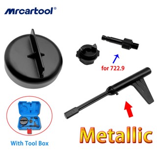 MRCARTOOL เครื่องมือเติมน้ํามันเกียร์สําหรับ Mercedes Benz 725.0 เครื่องมือเปลี่ยนถ่ายน้ํามันเกียร์ 9 สปีด เครื่องมือเติมน้ํามันเกียร์ เมทัลลิก