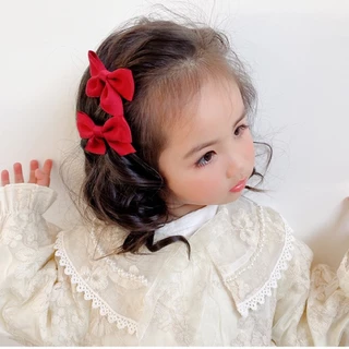 กิ๊บติดผมเด็ก โบว์ติดผมเด็กน่ารักๆ มี 5 สี CJ19