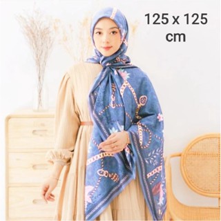 /SYARI Almaa Blue/PREMIUM HIJAB/ขายส่ง HIJAB/Quadrangle HIJAB/PREMIUM MOTIF HIJAB/KW HIJAB/Quadrilateral SYARI