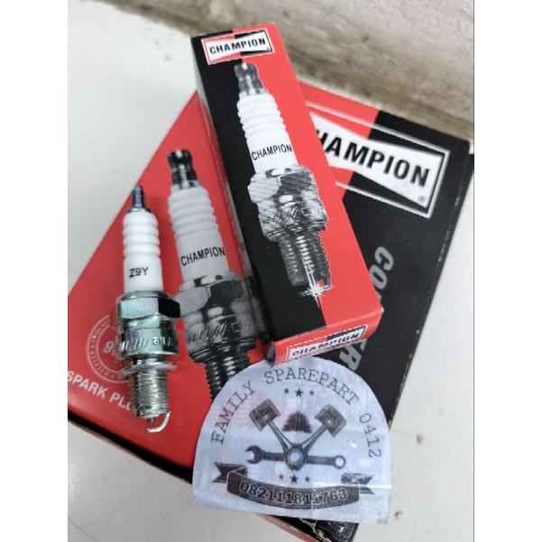 Champion Z9Y Spin Skywave SkyDrive Hayate Nex Lets Address Axelo Grand Supra Mio Jupiter Spark Plug