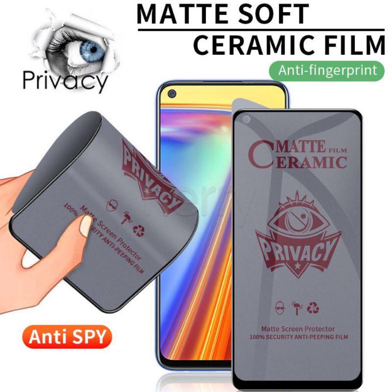 เซรามิค Matte Spy Realme 10 10 Pro 9 9i 9 Pro 9 Pro + C31 C35 8i C11 C12 C15 C17 X X Xt Q Q2 Q2 Pro 