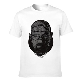 เสื้อยืดลําลอง แขนสั้น พิมพ์ลาย Breaking Bad Diy สําหรับผู้ชายS-5XL_07