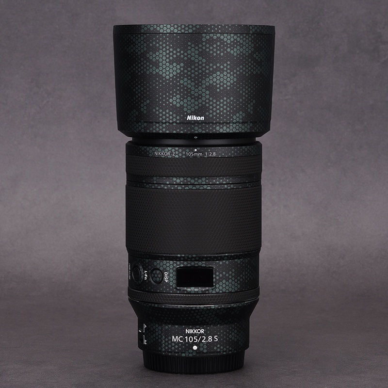 ฟิล์มสติกเกอร์คาร์บอนไฟเบอร์ ลายพราง 3M สําหรับ Nikon Z105 F2.8 S 105