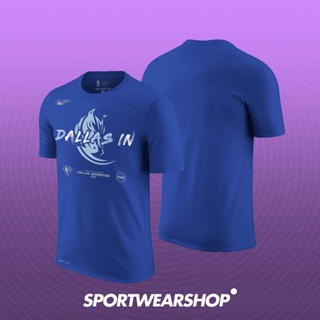 เสื้อยืด ลายบาสเก็ตบอล Dallas Mavericks All In Blue NBA Playoffs Mantra 2022