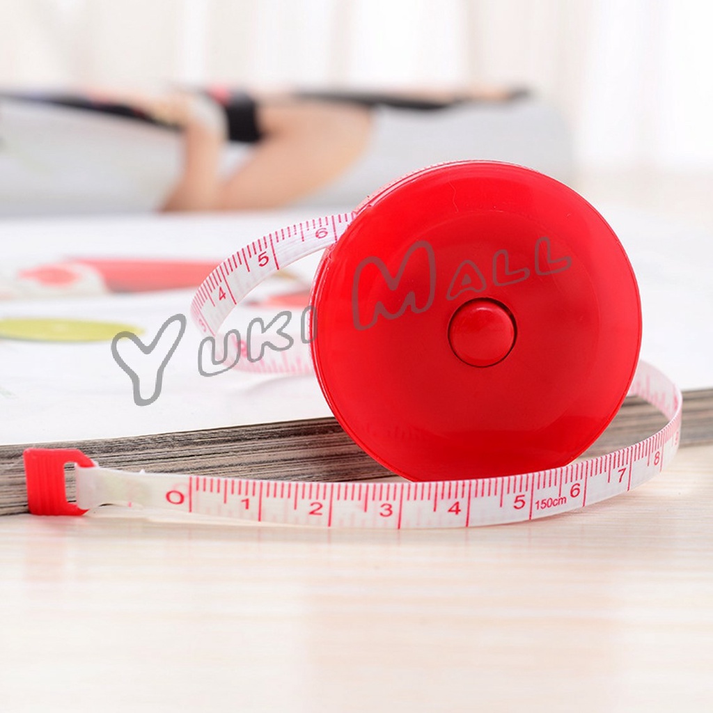 Yuki ตลับสายวัดตัว สายวัดเอว สายวัดรอบเอว **มาตราวัดเคลื่อไป 2 มิน**  ตลับเมตร - รูปที่ 5