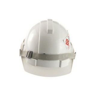 HDPE หมวกนิรภัยพลาสติก HDPE มาตรฐานมอก. GAGE สีขาวHDPE SAFETY HELMET TIS GAGE WHITE