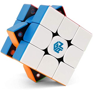 Gan356x V2 Stickerless, 3x3 ลูกบาศก์แม่เหล็กความเร็วสูง Cube Gans Magic Cube (ver.2020)