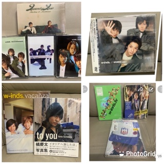 🇯🇵ของสะสมเพลงญี่ปุ่น เทป ซีดี ดีวีดี W-inds TV DVD+W-inds works 4-5 CD ยกชุด 3 แผ่น