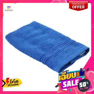 ผ้าขนหนู ขนาด 15x32 นิ้ว สีน้ำเงิน Towel Size 15x32 inches Blueผ้าขนหนู